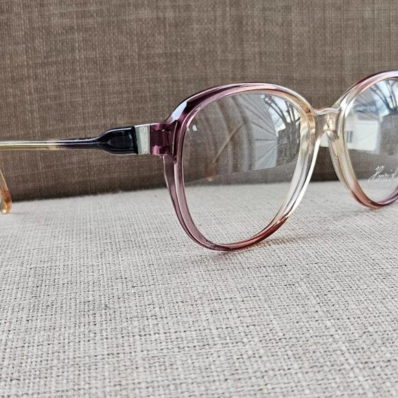 Henri De Paris Eyeglasses Frame Gray N802 Glasses Eye Wear made in France $135 - Picture 2 of 12